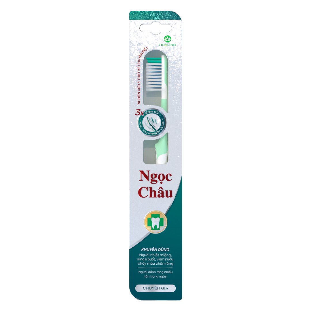Bàn Chải Đánh Răng Ngọc Châu Chuyên Gia (1 Cây)