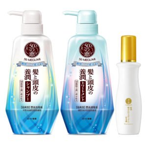 Bộ Chăm Sóc Tóc 50 Megumi Sạch Thoáng, Tươi Mát, Ngăn Rụng Tóc 3 Món