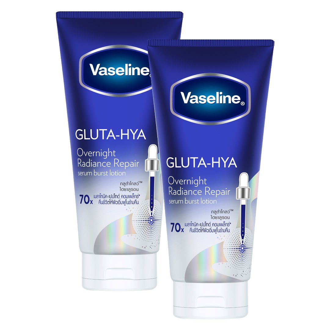 Combo 2 Mặt Nạ Serum Dưỡng Thể Vaseline Căng Mướt 300ml (Mới)