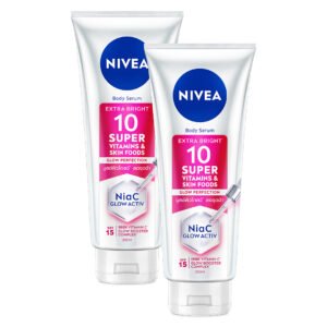 Combo 2 Serum Dưỡng Thể Nivea Sáng Da, Mờ Thâm Nám 300ml