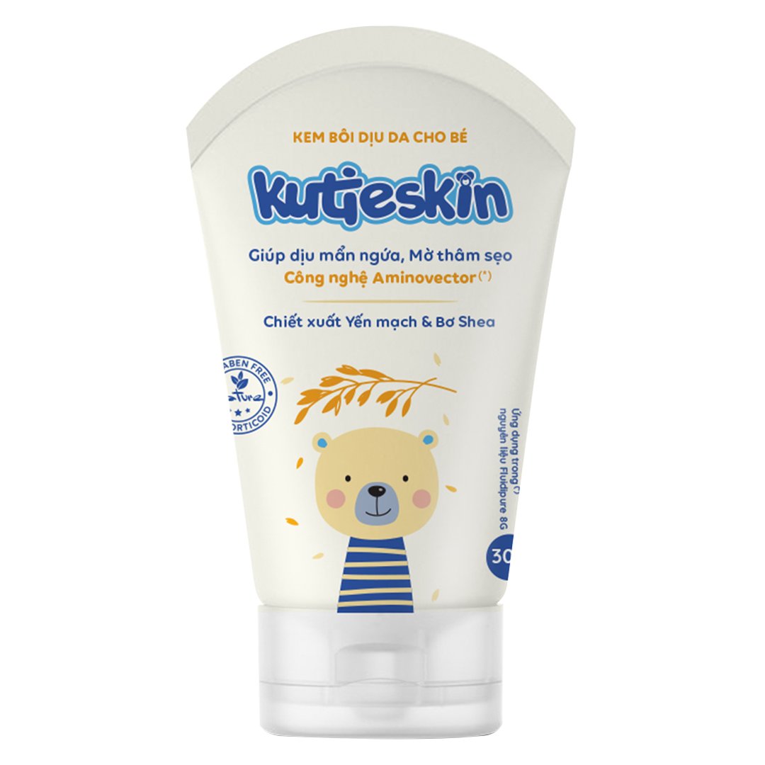 Kem Bôi Kutieskin Dịu Da Mẩn Ngứa, Hăm Cho Bé 30g