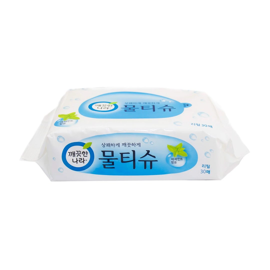 Khăn Ướt Đa Năng Kleannara Tinh Chất Bạc Hà 30 Tờ
