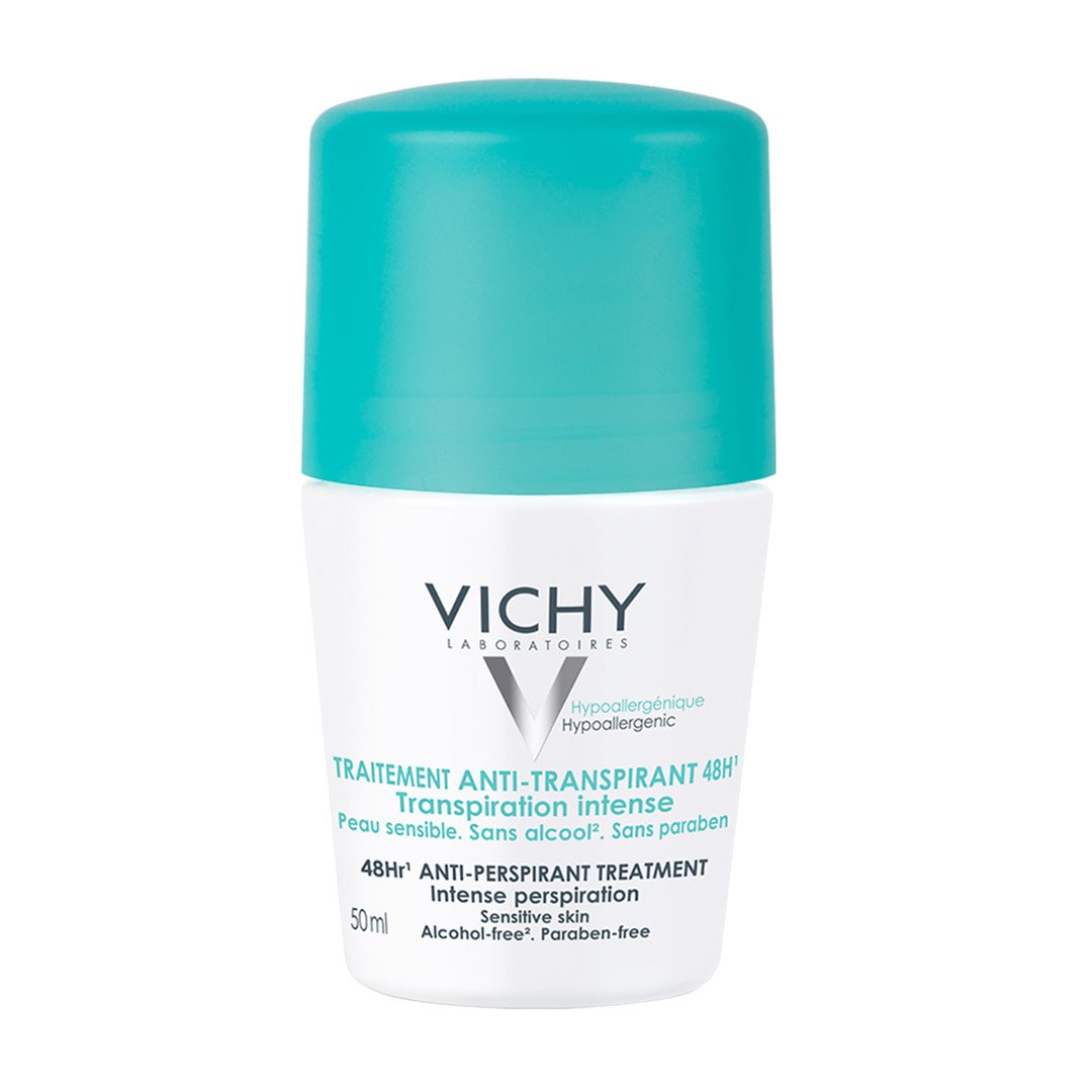 Lăn Khử Mùi Vichy Khô Thoáng Vùng Da Dưới Cánh Tay 48H 50ml