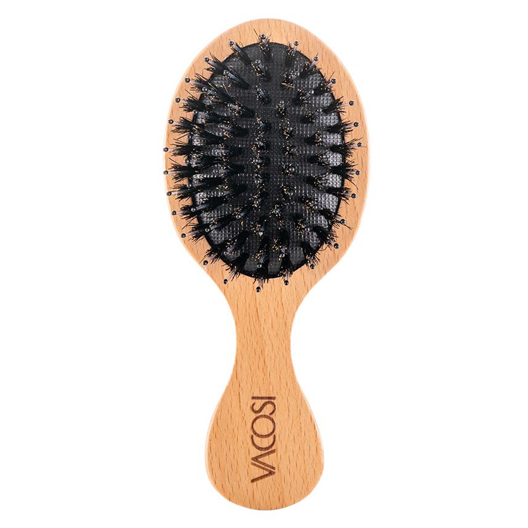 Lược Gỗ Vacosi Massage, Ngăn Tĩnh Điện, Làm Bóng Tóc C01 (Dạng Bỏ Túi)