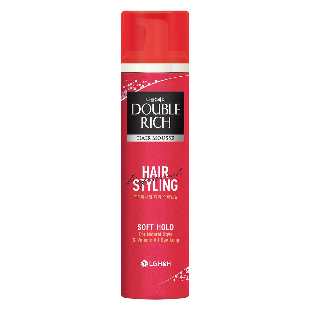 Mousse Tạo Kiểu Tóc Double Rich Giữ Nếp Tự Nhiên 150ml