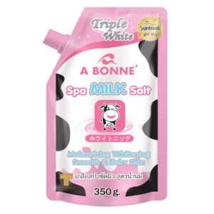 Muối Tắm A Bonne Sữa Bò Làm Sáng & Mềm Mịn Da 350g