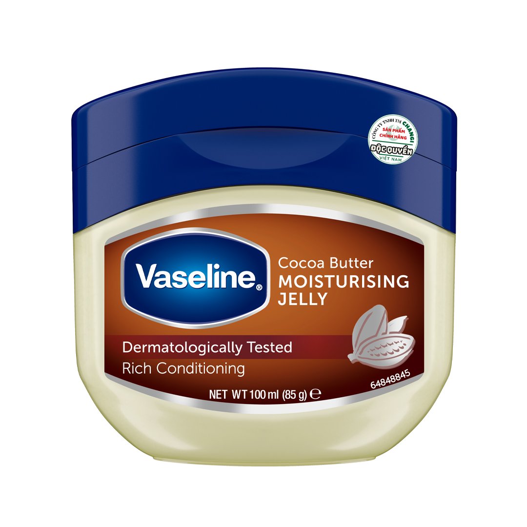 Sáp Dưỡng Ẩm Vaseline Bơ Cacao 100ml