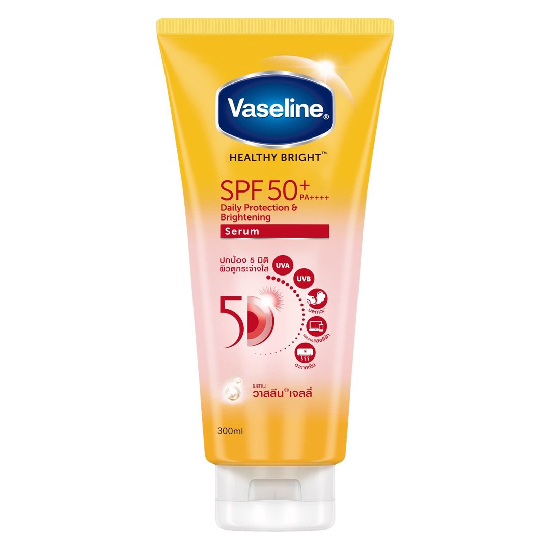 Serum Dưỡng Thể Vaseline Chống Nắng Sáng Da 300ml (Mới)