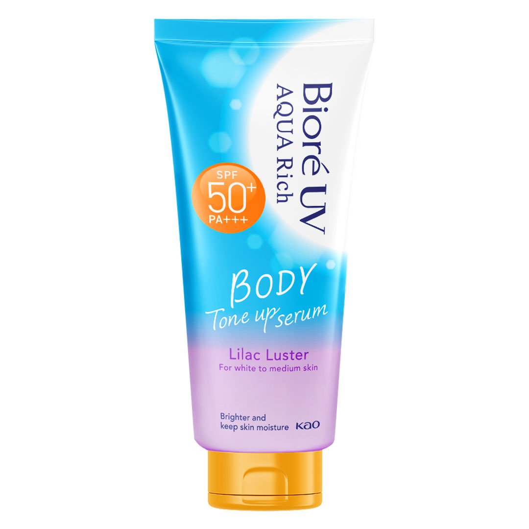 Serum Chống Nắng Dưỡng Thể Bioré Lilac Luster 130ml