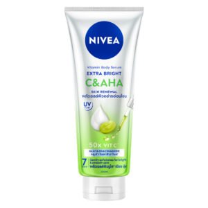 Serum Dưỡng Thể Nivea C & AHA Dưỡng Sáng & Sạch Da Chết 300ml