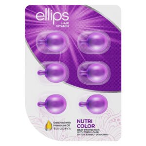 Serum Dưỡng Tóc Ellips Vitamin Cho Tóc Nhuộm 6 Viên