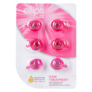 Serum Dưỡng Tóc Ellips Vitamin Phục Hồi Hư Tổn Vỉ 6 Viên