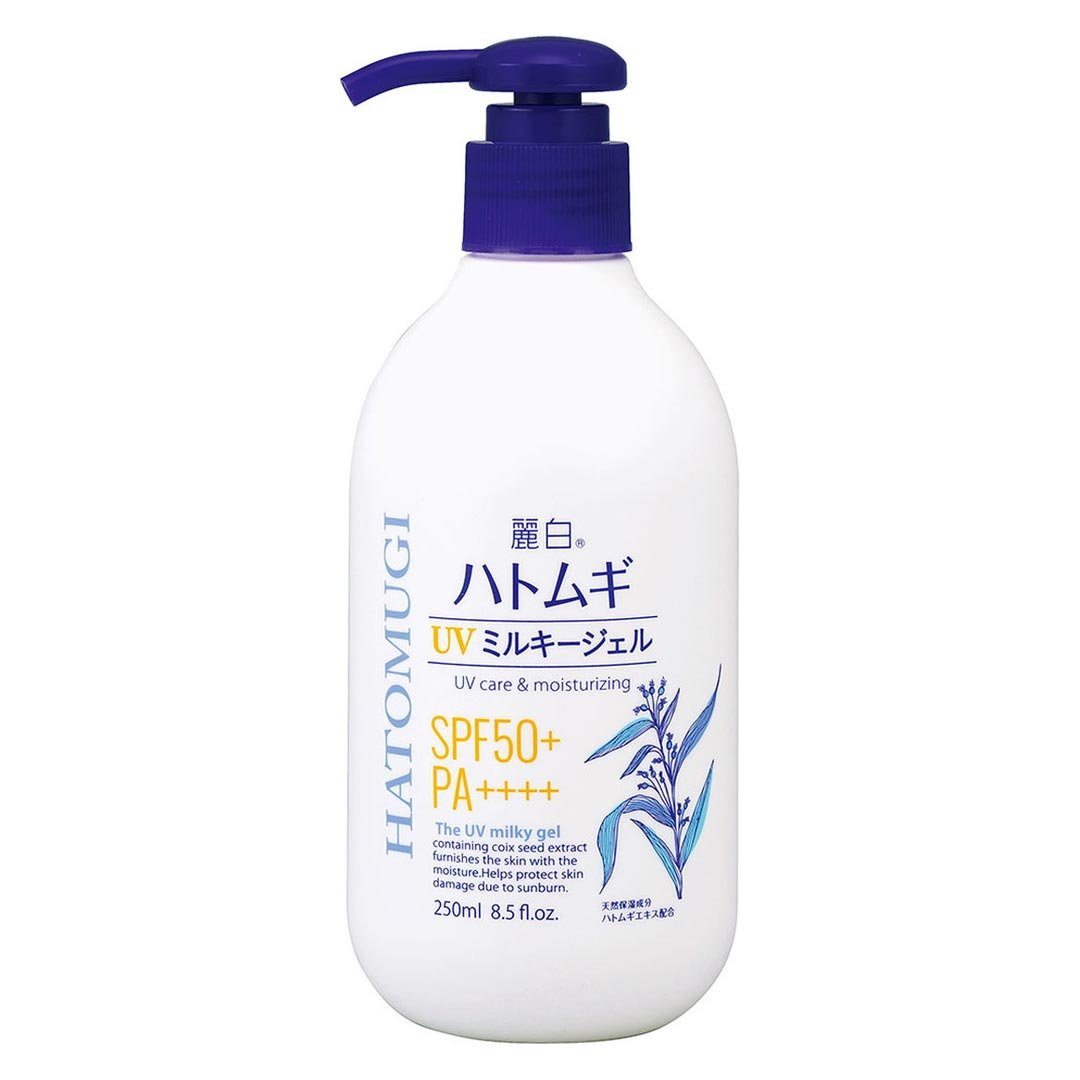 Sữa Dưỡng Thể Hatomugi Chống Nắng Dưỡng Ẩm SPF50+ PA++++ 250ml