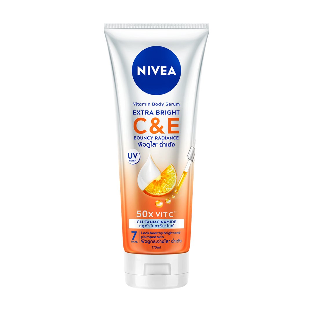 Sữa Dưỡng Thể Nivea Dưỡng Sáng Da Vitamin C & E 170ml