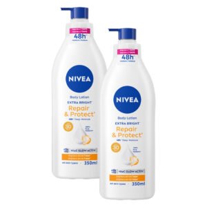 Combo 2 Sữa Dưỡng Thể Nivea Phục Hồi & Chống Nắng Ban Ngày 350ml