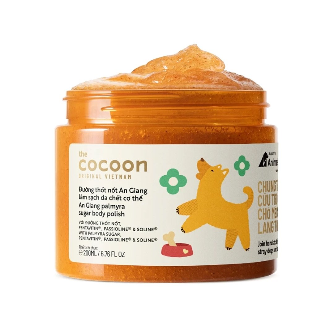 Tẩy Da Chết Toàn Thân Cocoon Đường Thốt Nốt An Giang (Bản Giới Hạn) 200ml