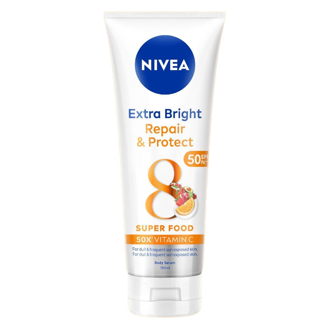 Serum Dưỡng Thể Nivea Giúp Phục Hồi & Chống Nắng 180ml