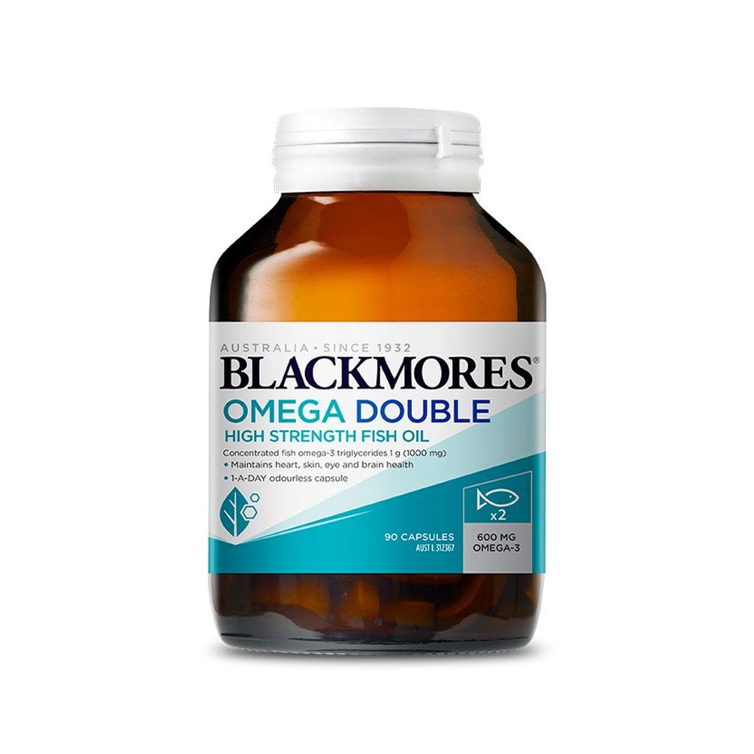 Thực Phẩm Bảo Vệ Sức Khỏe Blackmores Omega Double High Strength Fish Oil