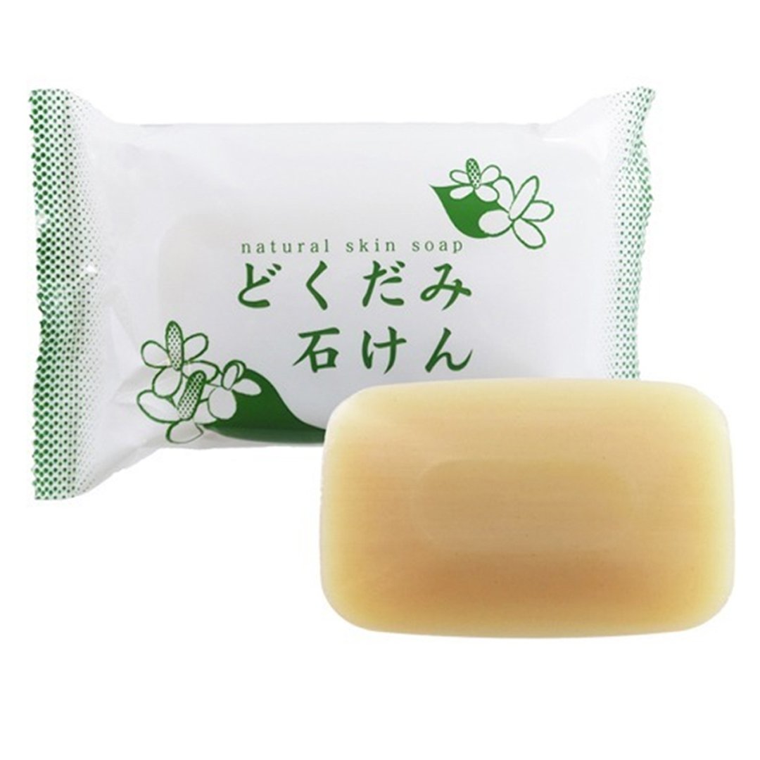 Xà Phòng Chinoshio Dokudami Cho Mặt & Toàn Thân 130g (HSD: 60 Tháng)
