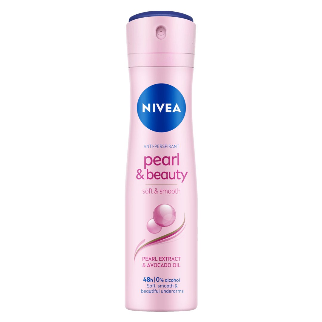 Xịt Khử Mùi Nivea Ngọc Trai Dưỡng Da Sáng Mịn 150ml