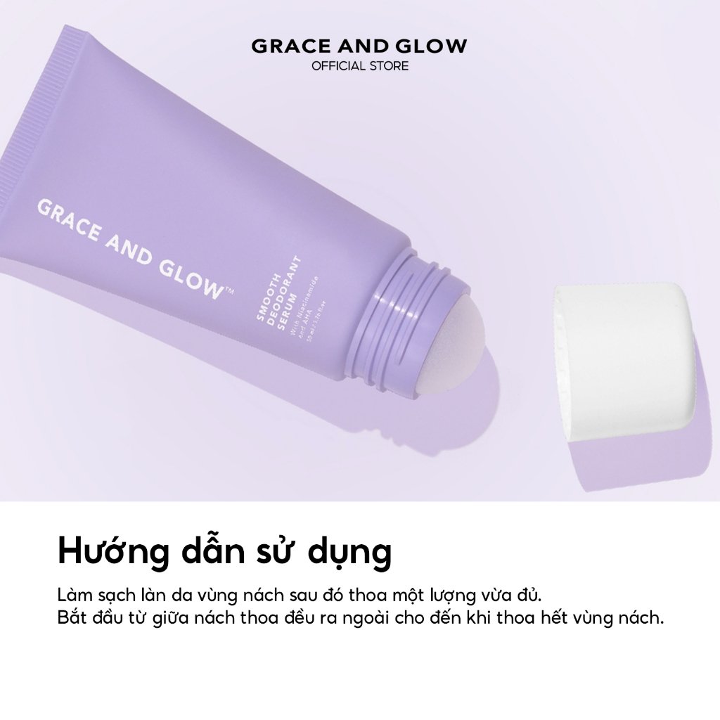 Combo Grace And Glow Xịt Dưỡng Tóc 100ml + Lăn Khử Mùi 50ml Black Opium