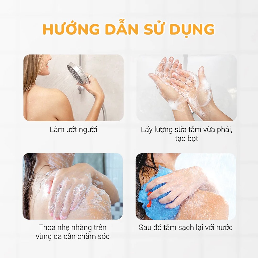 Sữa Tắm Neoskin Giảm Mụn Lưng Chiết Xuất Tràm Trà 250ml