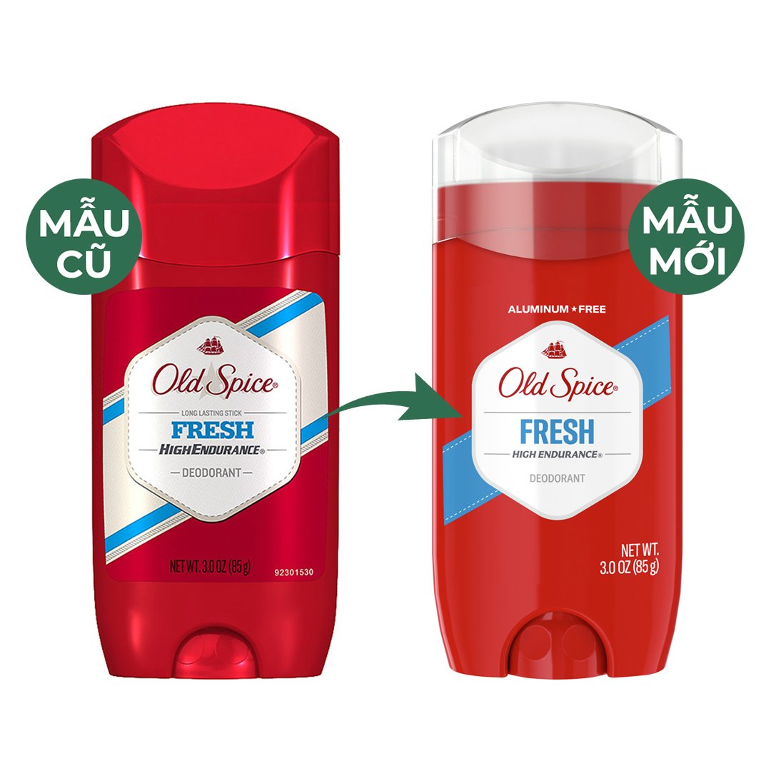 Sáp Khử Mùi Old Spice Hương Fresh Tươi Mát 85g