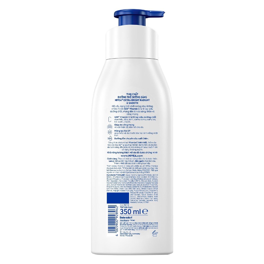 Sữa Dưỡng Thể Nivea Dưỡng Da Sáng Mịn Ban Ngày 350ml
