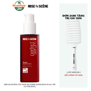 Serum Dưỡng Tóc Mise en scène Super Rich Phục Hồi Hư Tổn 80ml