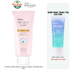 Lotion Chống Nắng Sunplay Dưỡng Thể Sáng Mịn 150g