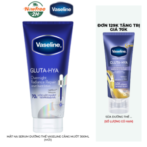 Mặt Nạ Serum Dưỡng Thể Vaseline Căng Mướt 300ml (Mới)