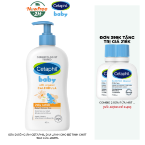 Sữa Dưỡng Ẩm Cetaphil Dịu Lành Cho Bé Tinh Chất Hoa Cúc 400ml