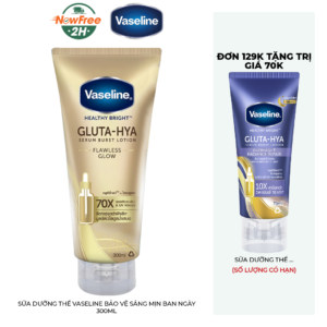 Sữa Dưỡng Thể Vaseline Bảo Vệ Sáng Mịn Ban Ngày 300ml
