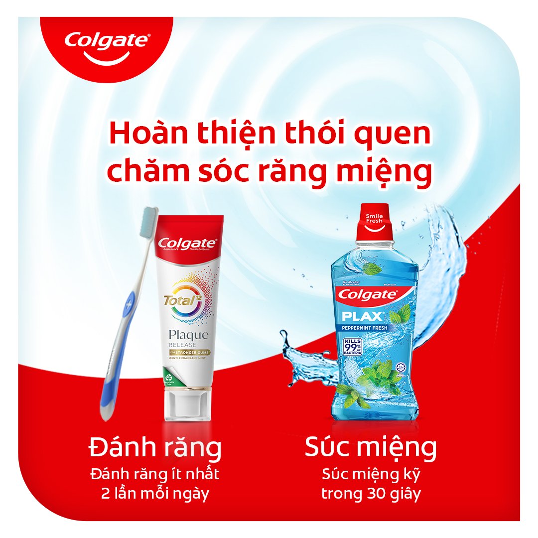 Bộ 2 Bàn Chải Đánh Răng Colgate Mềm Mảnh Sạch Toàn Diện