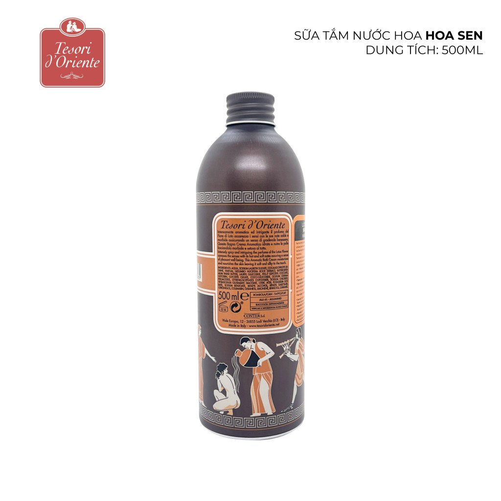 Sữa Tắm Nước Hoa Tesori d'Oriente Hương Hoa Sen 500ml
