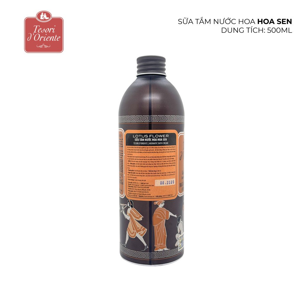 Sữa Tắm Nước Hoa Tesori d'Oriente Hương Hoa Sen 500ml