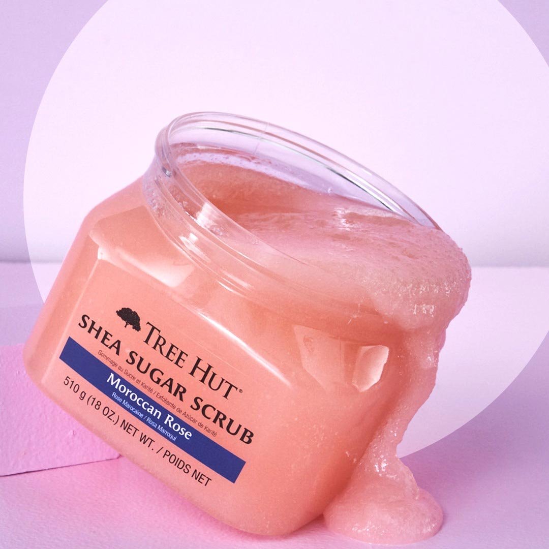 Tẩy Tế Bào Chết Toàn Thân Tree Hut Hoa Hồng 510g