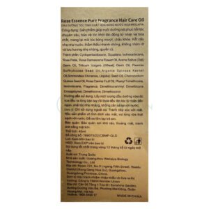 Dầu Dưỡng Tóc Weilaiya Từ Cánh Hoa Hồng Phục Hồi Hư Tổn 40ml