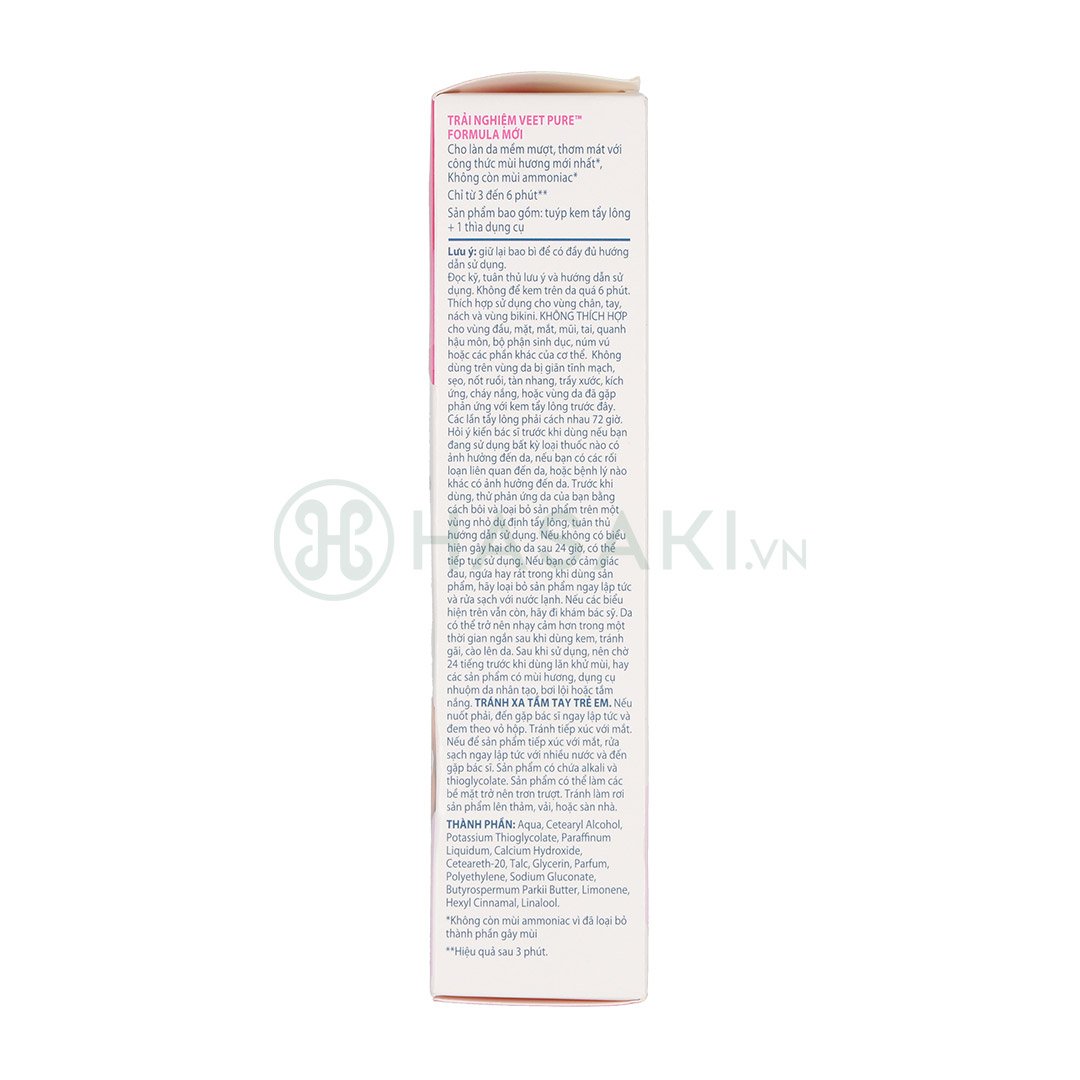 Kem Tẩy Lông Veet Pure Dành Cho Da Thường 50g (Mới)