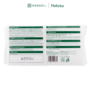 [100% Cotton] Khăn Mặt Khô Gói Rút Hotosu 100% Cotton Mềm Mịn 20x20cm