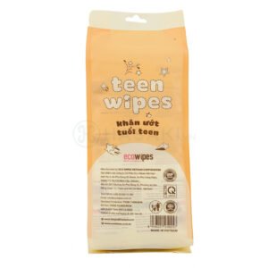 Khăn Ướt Mini Size EcoWipes Nhỏ Gọn Không Mùi Túi 8 Gói [HSD: 24 Tháng]