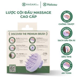 Lược Gội Đầu Hotosu Massage Cao Cấp (Màu Tím)