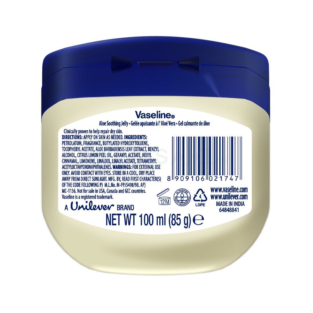 Sáp Dưỡng Ẩm Vaseline Lô Hội 100ml