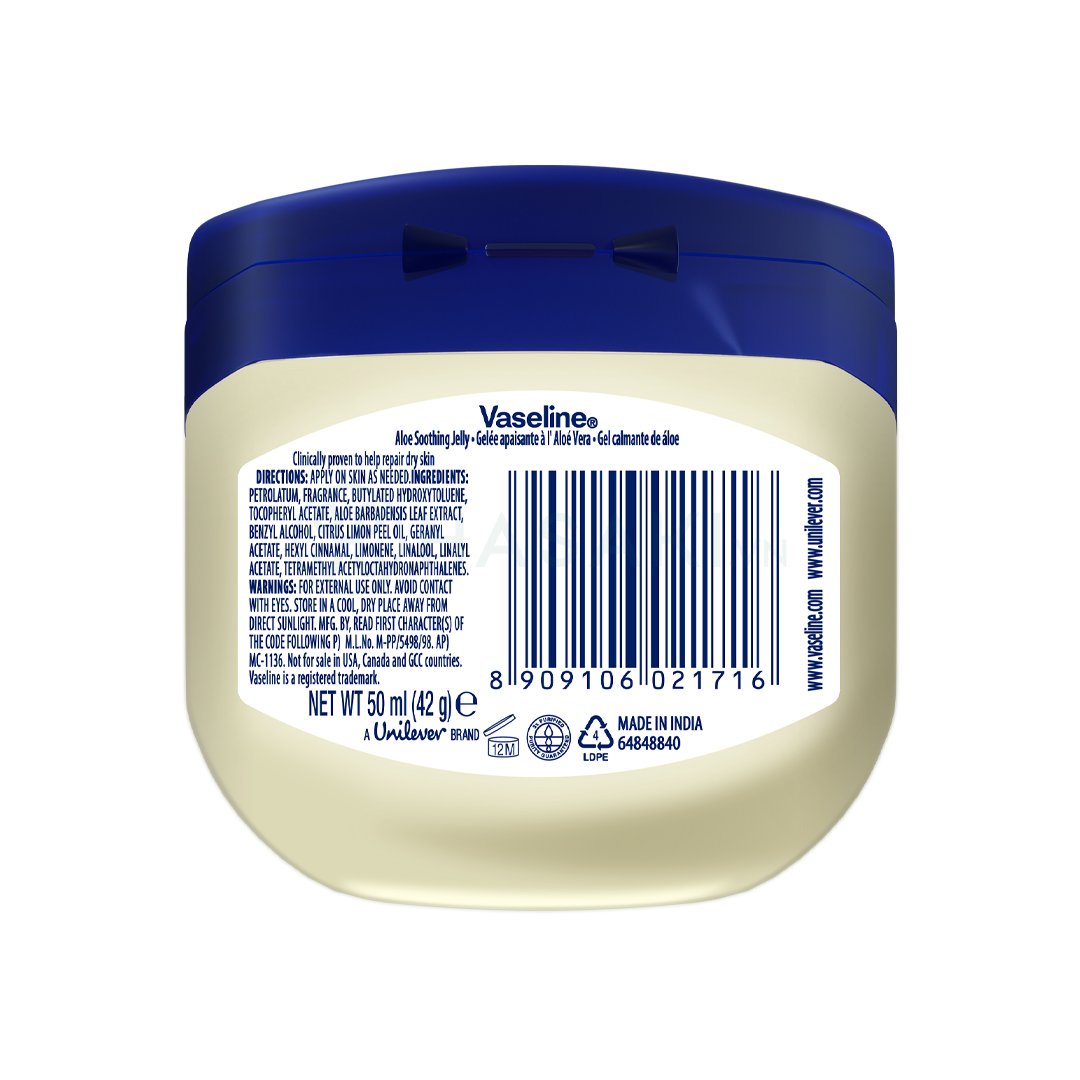 Sáp Dưỡng Ẩm Vaseline Lô Hội 50ml