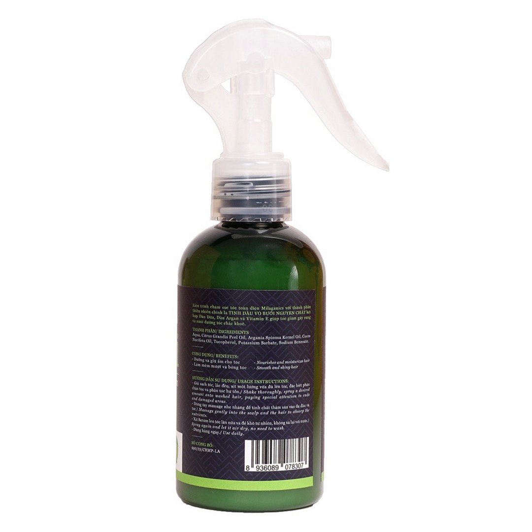 Serum Bưởi Milaganics Ngăn Rụng & Kích Thích Mọc Tóc 150ml (Mới)