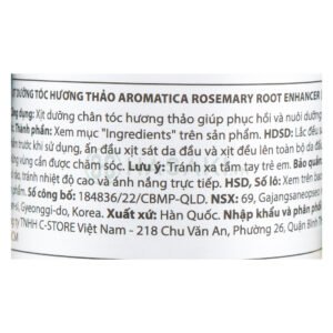 [HSD 07/2027] Xịt Dưỡng Chân Tóc Aromatica Chiết Xuất Hương Thảo 100ml