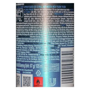 Xịt Khử Mùi AXE Cho Nam Hương Nước Hoa Ice Chill 135ml