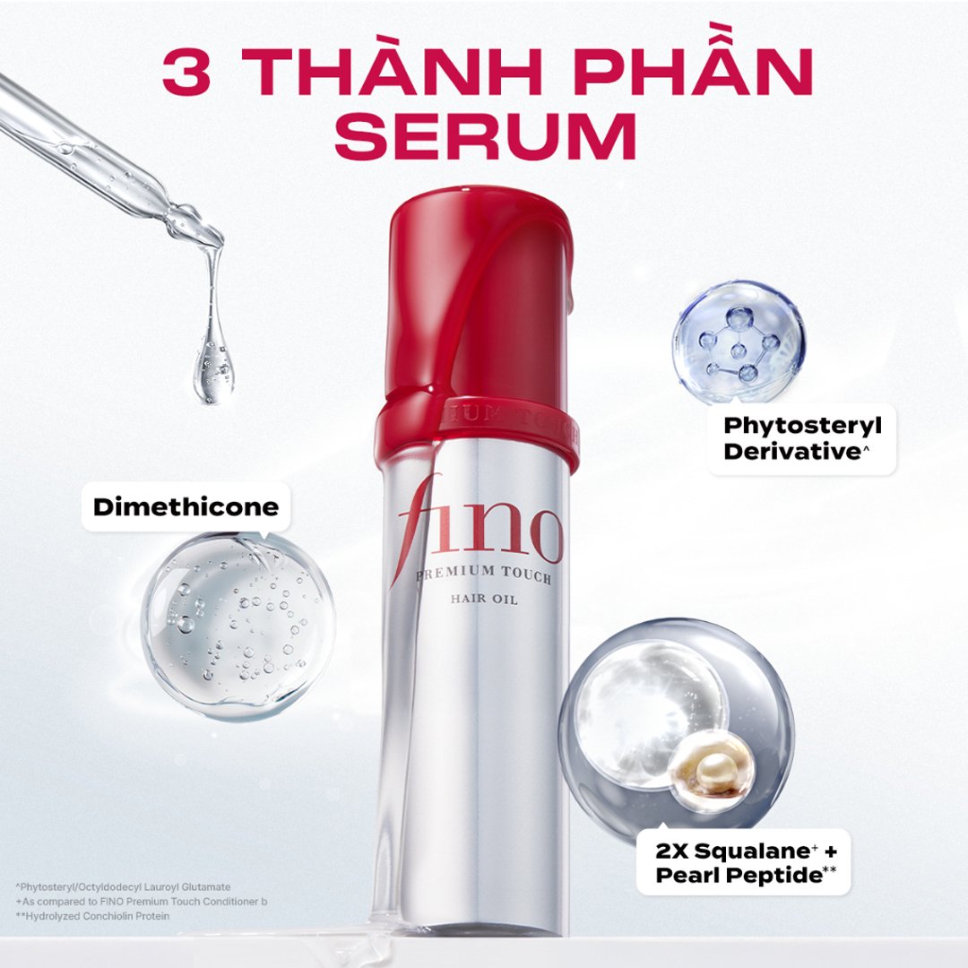 Dầu Dưỡng Tóc Fino Premium Touch Cải Thiện Tóc Hư Tổn 70ml