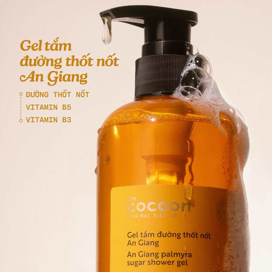 Gel Tắm Cocoon Đường Thốt Nốt An Giang 500ml