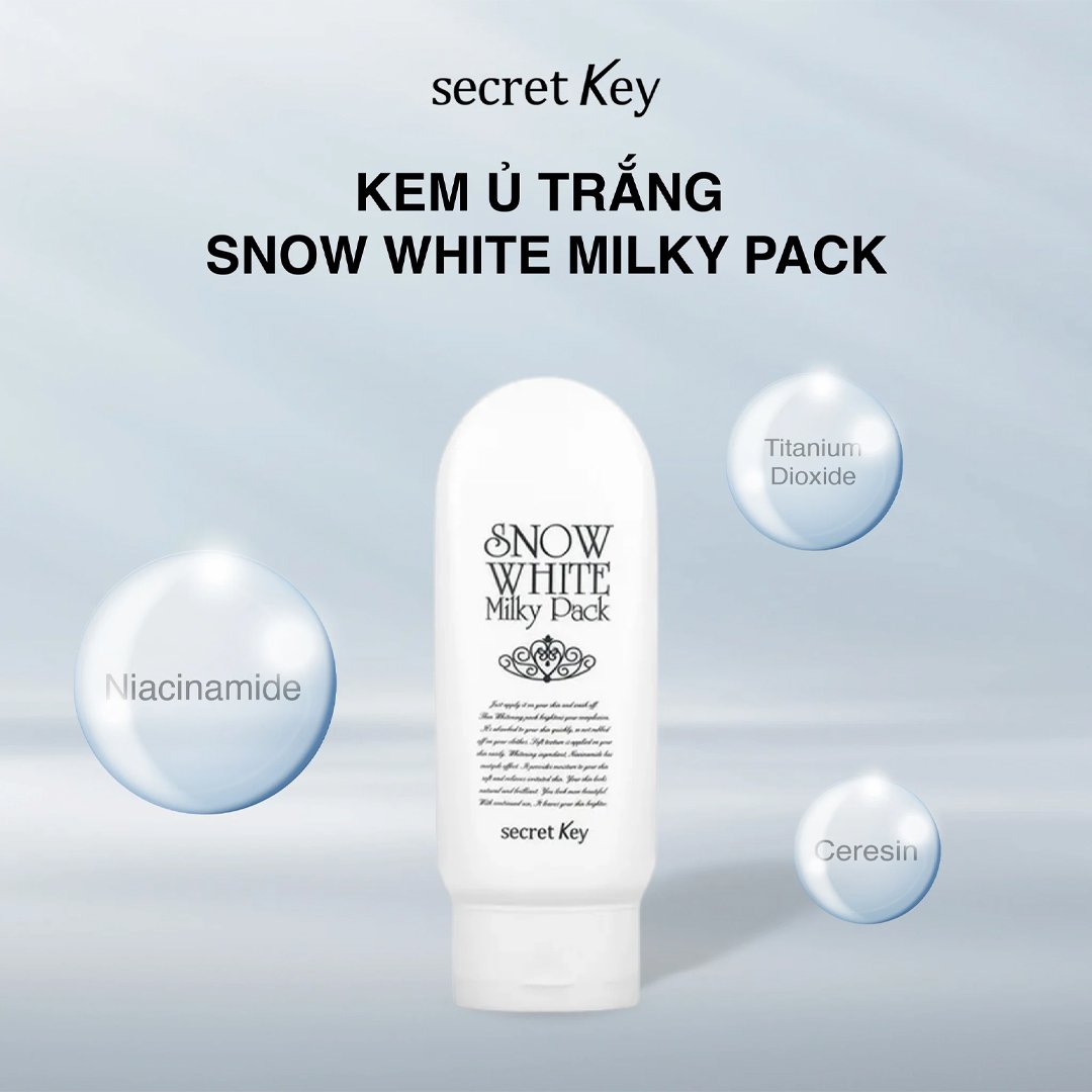 Kem Tắm Secret Key Dưỡng Sáng Da Mặt Và Cơ Thể 200g